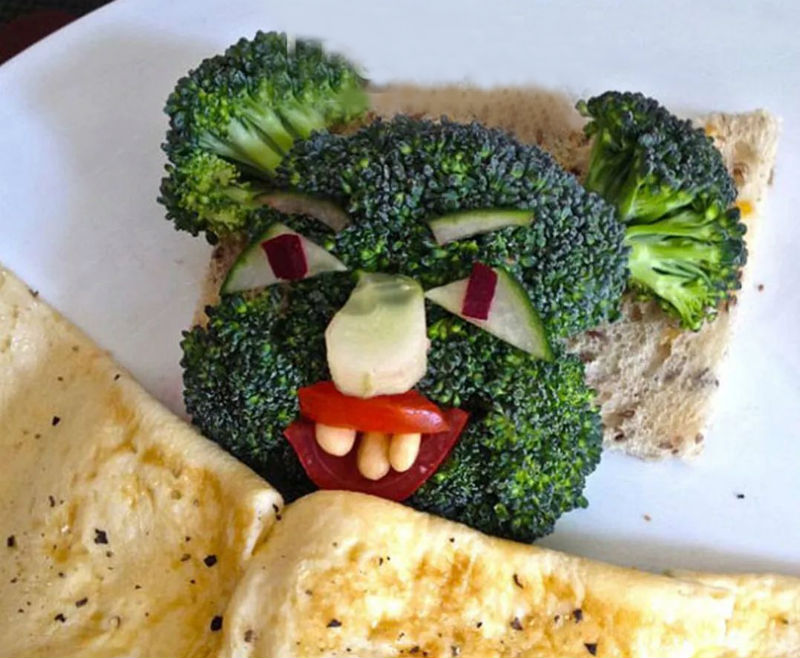 10 Kreasi makanan gagal ini bentuknya malah jadi nyeremin