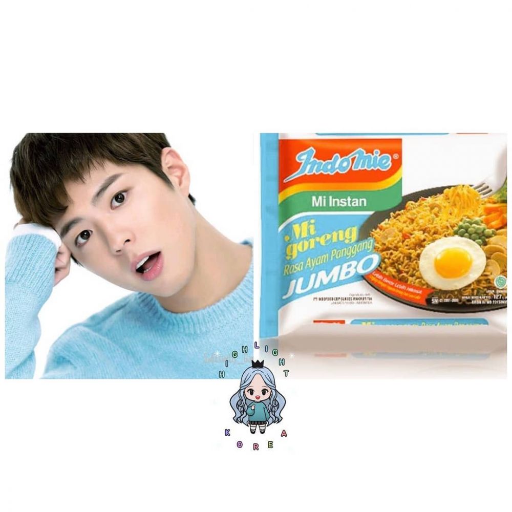 10 Cocoklogi aktor Korea vs kemasan mi instan ini bikin ngakak