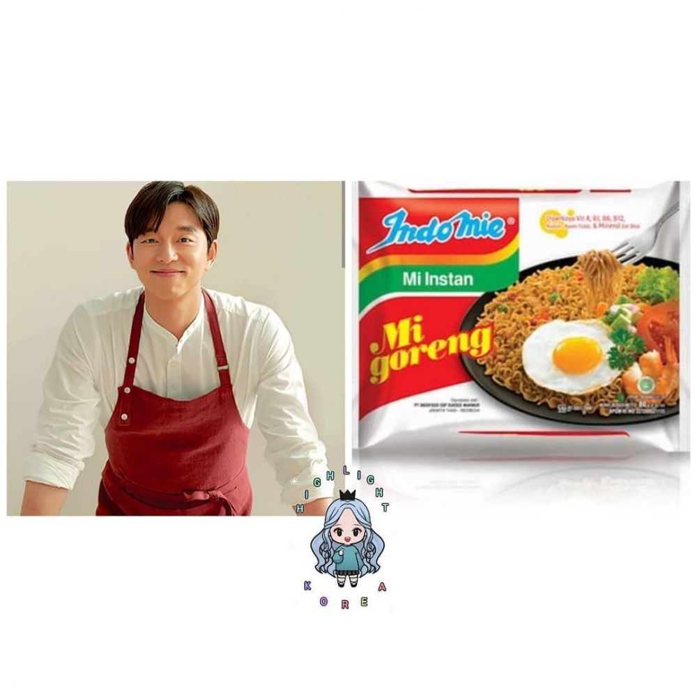 10 Cocoklogi aktor Korea vs kemasan mi instan ini bikin ngakak