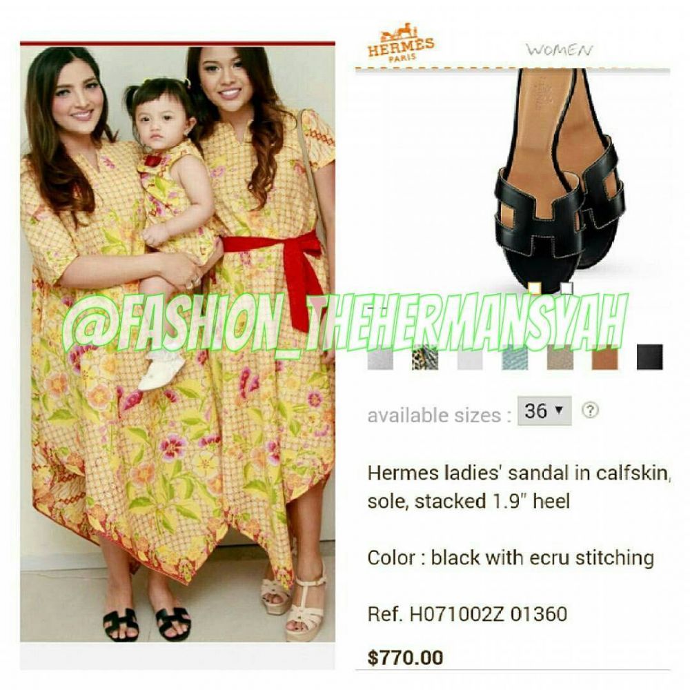 Harga 7 sandal Ashanty & Aurel ini fantastis, capai Rp 11 juta