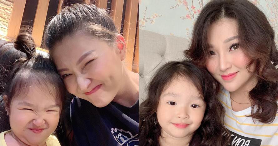 9 Momen Sarwendah dan Thalia kembaran gaya rambut, imut abis