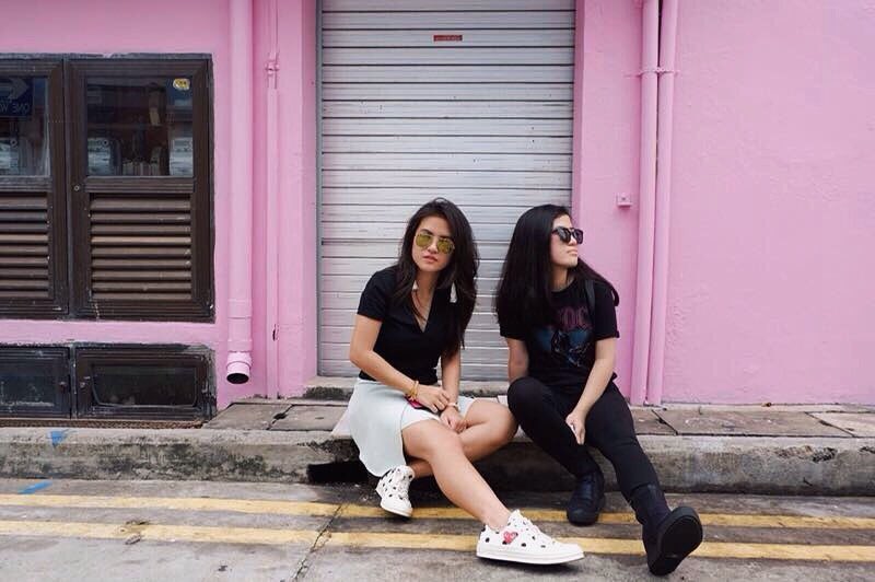 10 Momen kebersamaan Marsha Aruan dan sang adik, sama-sama cantik