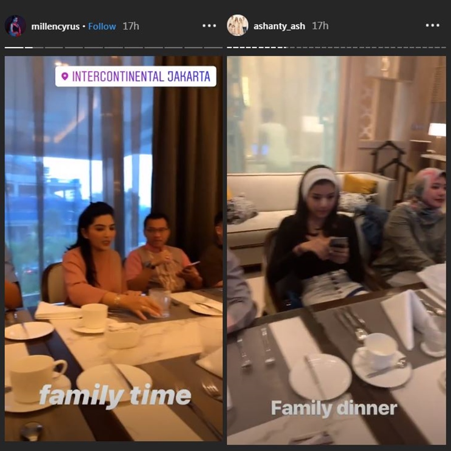 7 Momen bukber keluarga besar Ashanty, Millendaru jadi sorotan