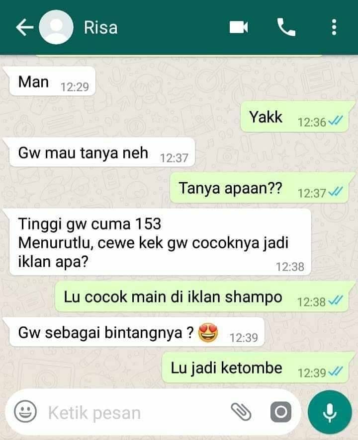 11 Chat lucu minta saran ke teman ini endingnya bikin kesal