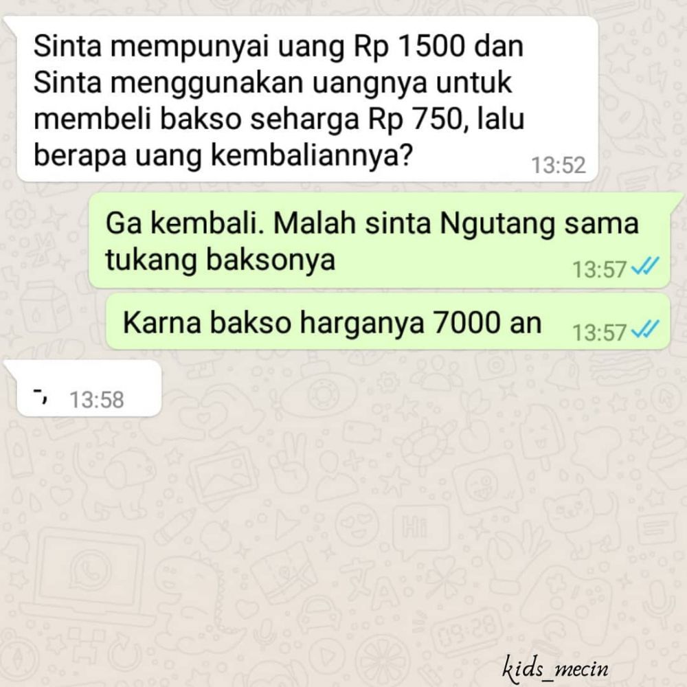 11 Chat lucu minta saran ke teman ini endingnya bikin kesal