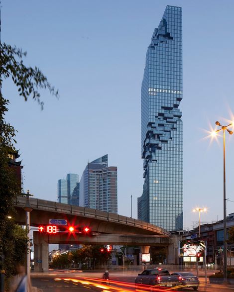 Mirip permainan Jenga, 10 gedung pencakar langit ini bikin heran