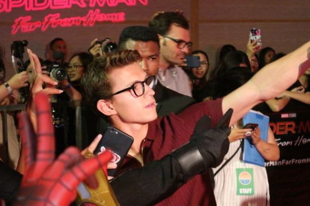 10 Potret Tom Holland ke Bali buat promo film Spider-Man, seru abis