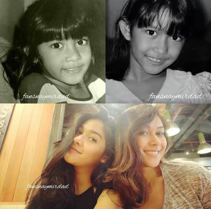 10 Potret masa kecil Naysila Mirdad, bikin pangling