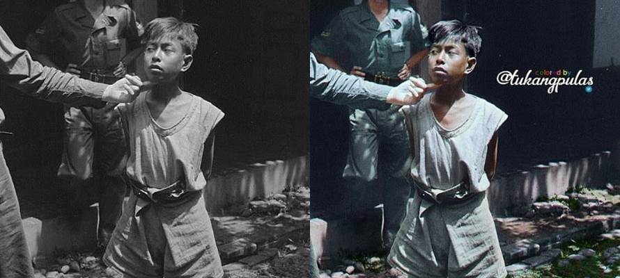 Diwarnai ulang, 11 foto era kolonial Belanda ini jadi epik banget