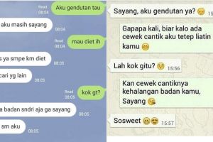 10 Percakapan lucu ngobrolin diet ini endingnya bikin baper