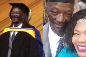 Kisah haru tukang kebun kampus jadi wisudawan di tempat ia kerja