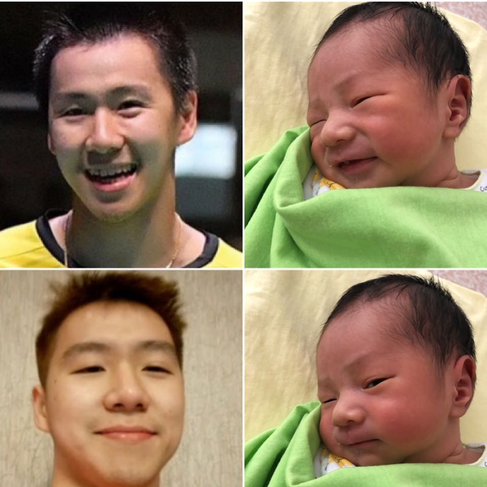 8 Foto kemiripan Marcus Gideon dan anaknya ini bagaikan copy paste