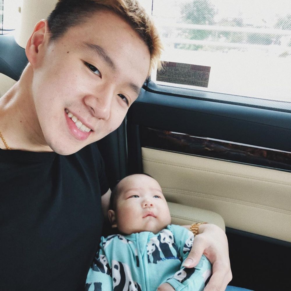 8 Foto kemiripan Marcus Gideon dan anaknya ini bagaikan copy paste