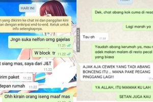 11 Chat lucu terlanjur ngegas ini endingnya bikin nyengir sendiri