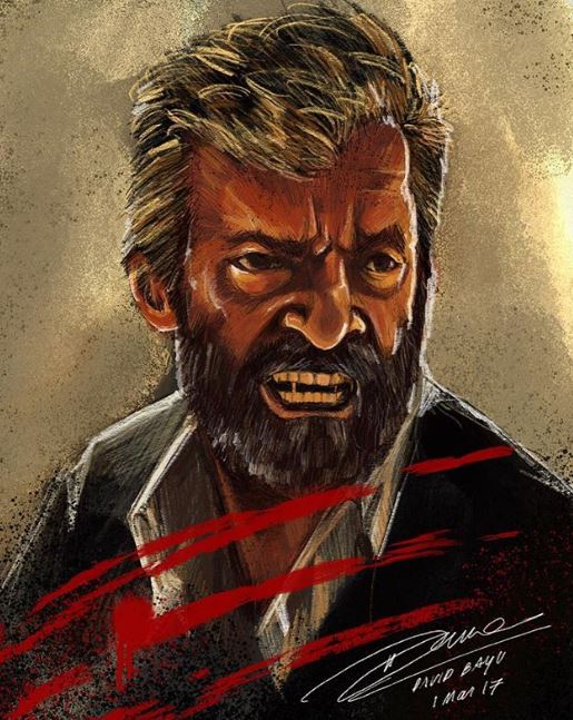 Jago gambar, 10 lukisan tokoh karya David Naif ini kece abis