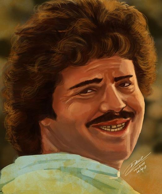 Jago gambar, 10 lukisan tokoh karya David Naif ini kece abis