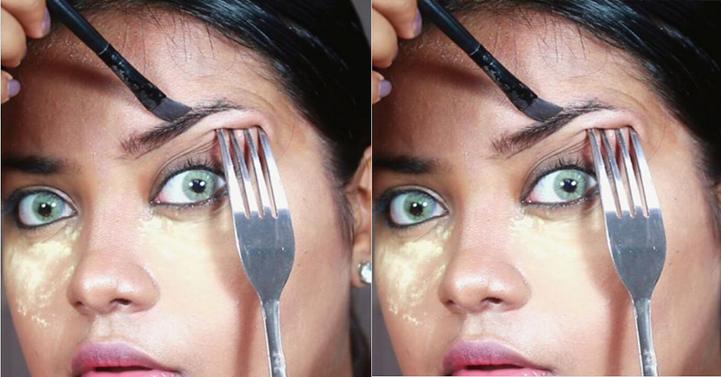 8 Cara nyeleneh bentuk alis biar simetris ini ngeri-ngeri sedap