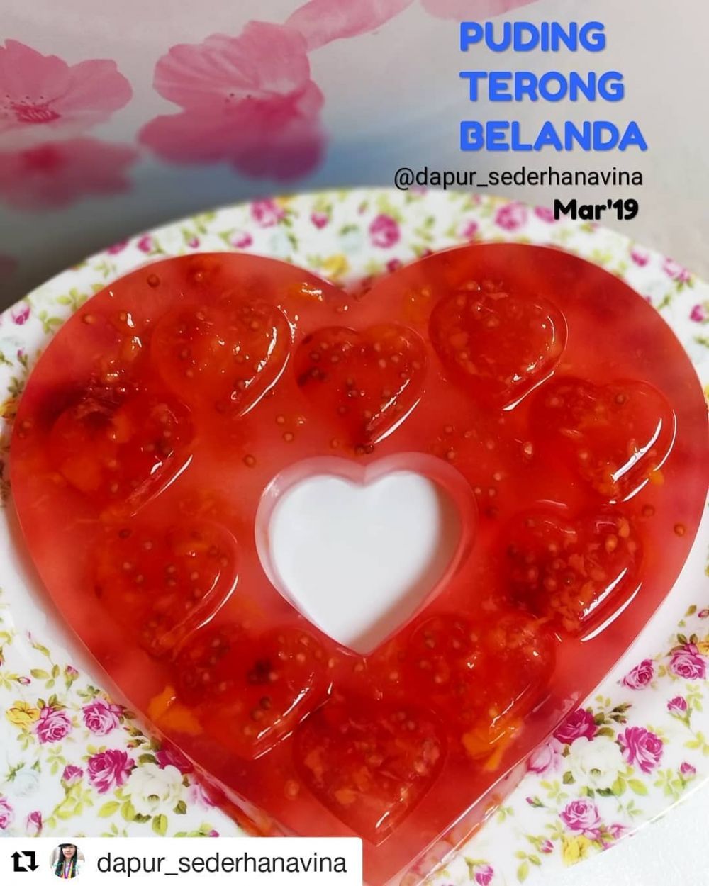 25 Resep puding buah, enak dan praktis