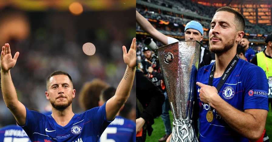 Bawa Chelsea juarai Liga Europa, Eden Hazard sampaikan perpisahan