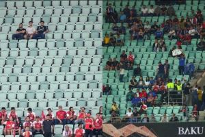 Stadion final Liga Europa sepi penonton, ini penyebabnya