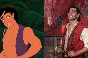 Perbandingan 5 karakter tokoh di film Aladdin dengan versi animasi