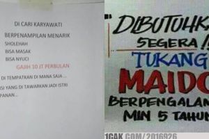 11 Pengumuman lowongan kerja ini ending-nya bikin tepuk jidat