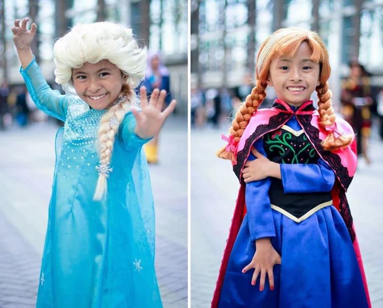 10 Cosplay bocah kembar ini keren banget, tampak nyata
