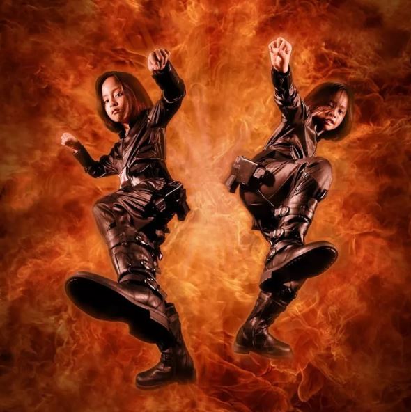 10 Cosplay bocah kembar ini keren banget, tampak nyata