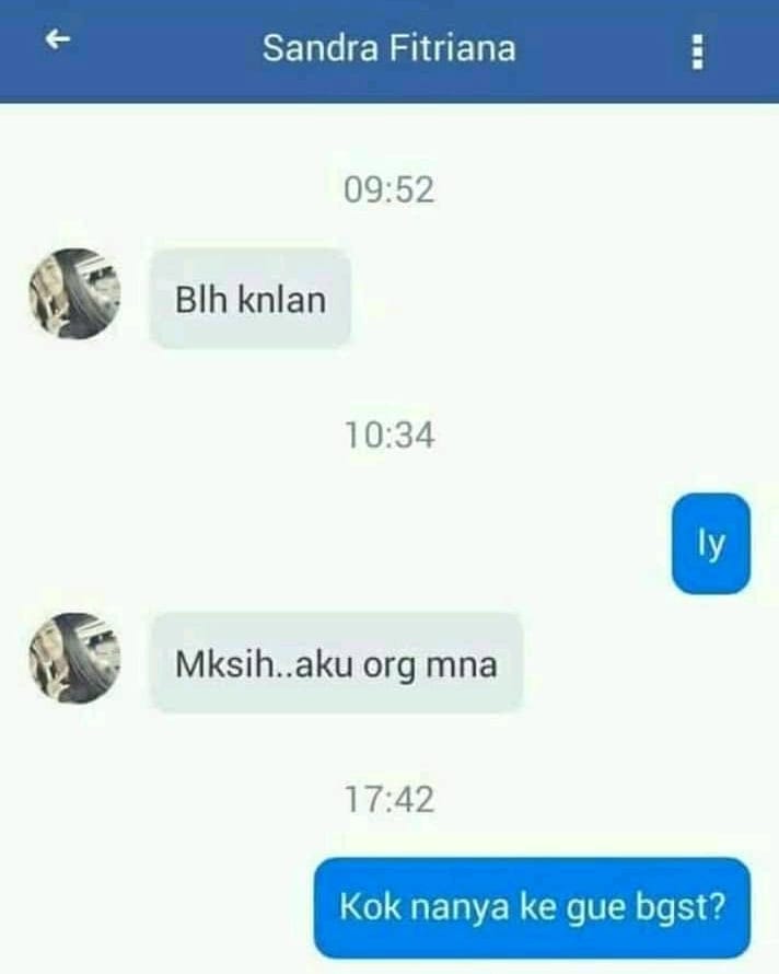 11 Chat gagal modus ini bikin gebetan auto putar balik