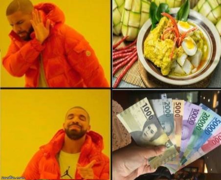 11 Meme lucu yang dinanti dari Lebaran, bikin senyum di hari raya