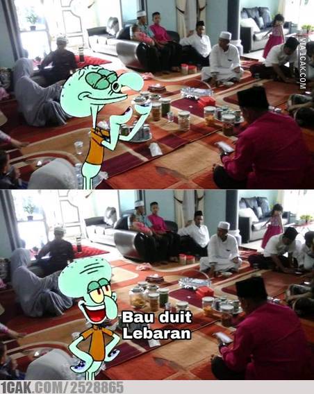 11 Meme lucu yang dinanti dari Lebaran, bikin senyum di hari raya