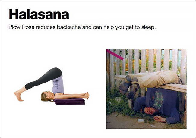 10 Cocoklogi gerakan yoga dan pose orang mabuk, bikin tepuk jidat