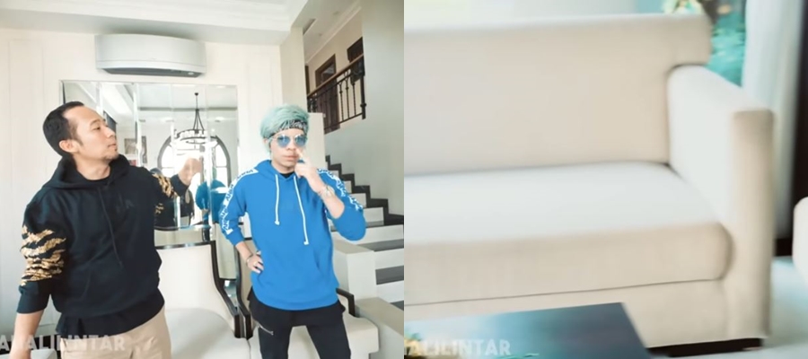 Penampakan ruang tamu 8 seleb, Nia Ramadhani punya 16 sofa