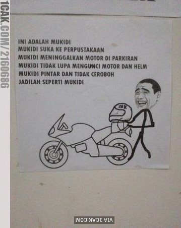 11 Spanduk pengumuman tempat parkir ini bikin mikir keras