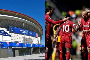 Momen bus Liverpool nyangkut di lorong stadion final Liga Champions