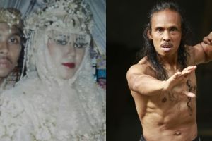 Gahar di film, intip 6 momen manis Yayan Ruhian bersama istrinya