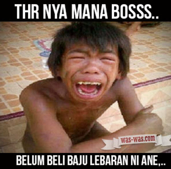 11 Meme lucu pengen beli baju Lebaran ini endingnya ngenes