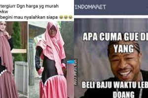 11 Meme lucu pengen beli baju Lebaran ini endingnya ngenes