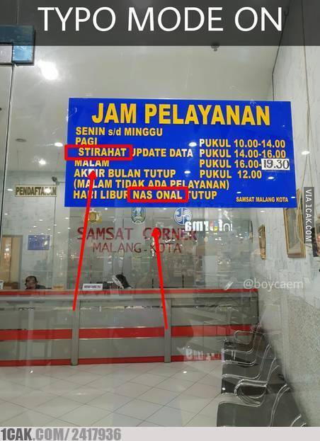 10 Kesalahan penulisan di kartu kesehatan ini bikin tepuk jidat