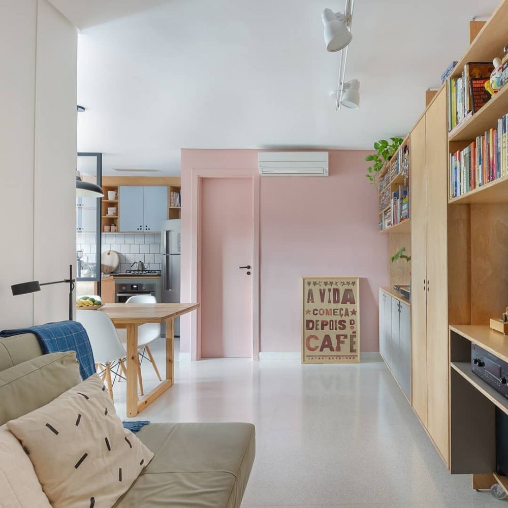 5 Desain apartemen kecil, cozy abis