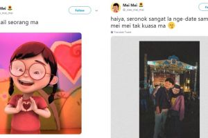 10 Cuitan lucu kisah cinta terpendam Mei Mei pada Mail, kocak abis