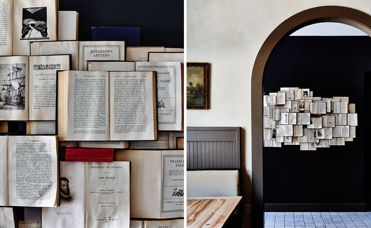 15 Ide dekorasi rumah pakai buku bekas, unik dan vintage