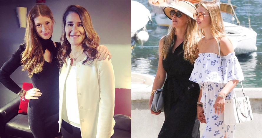 10 Adu gaya putri Bill Gates dan Steve Jobs