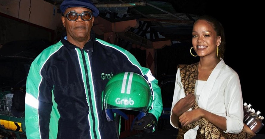 6 Editan foto lucu seleb Hollywood jadi tukang ojek online 