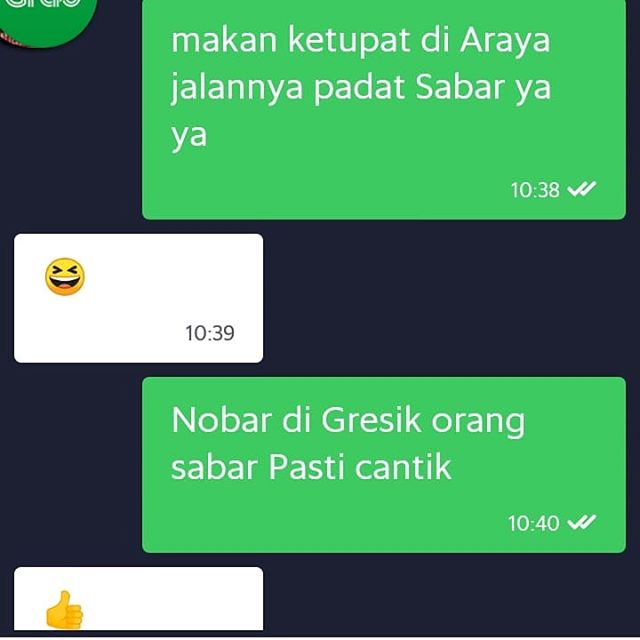 10 Chat lucu driver ojek online & pelanggan berbalas pantun ini kocak