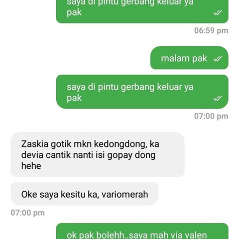 10 Chat lucu driver ojek online & pelanggan berbalas pantun ini kocak