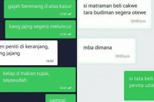 10 Chat lucu driver ojek online & pelanggan berbalas pantun ini kocak