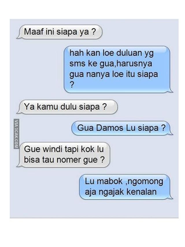 11 Chat lucu nggak jadi kenalan ini kocaknya bikin nyengir