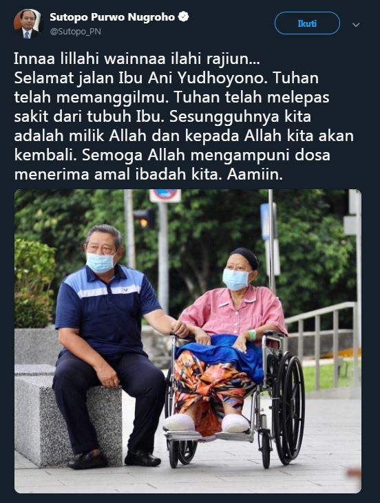 Ungkapan duka 12 tokoh nasional mengenang sosok Ani Yudhoyono