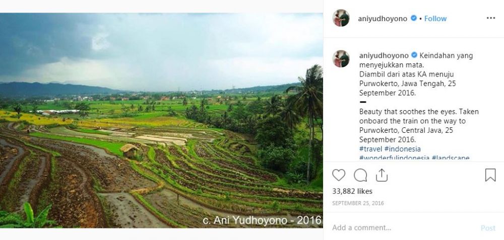 Ani Yudhoyono cinta fotografi, ini 15 foto apik karyanya